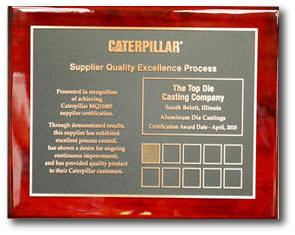 Caterpillar Award