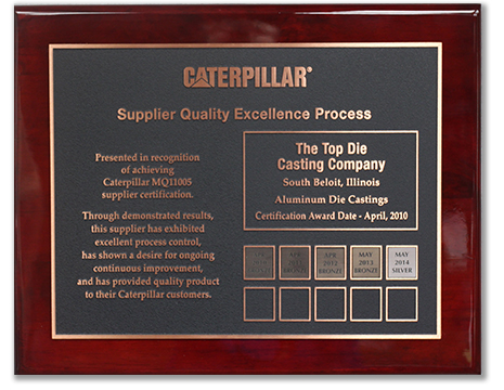 Caterpillar Award